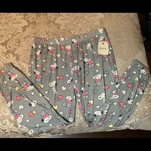 Munki Munki Snoopy Sleep pants Large